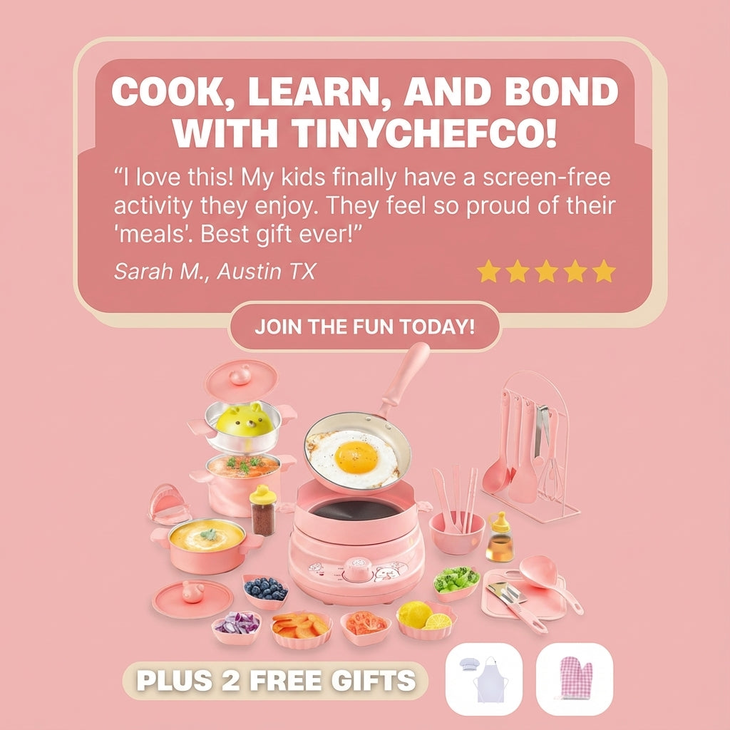 TinyChefCo™ Children's Cooking Set